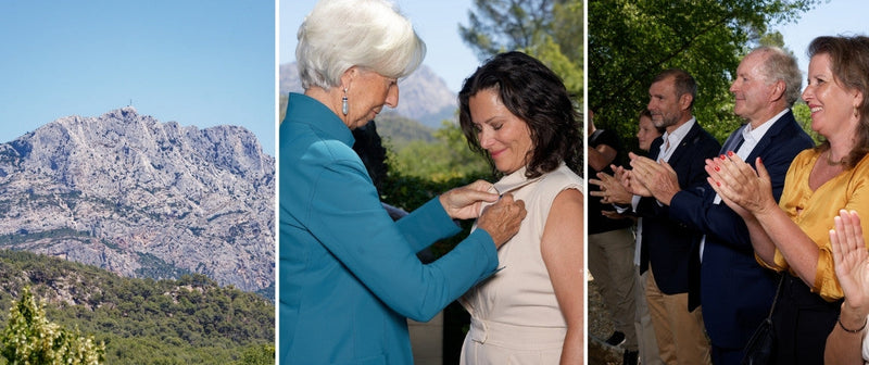 Magali Fleurquin-Bonnard awarded the National Order of Merit by Christine Lagarde: Provence’s international reputation praised