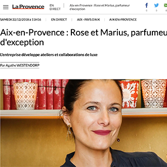 Aix-en-Provence : Rose et Marius, parfumeur d'exception