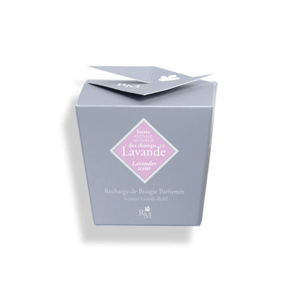 Sieste Estivale au Coeur des Champs de Lavande des Alpilles | Scented Candle Refill | 200g | Packaging