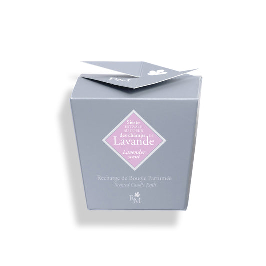 Sieste Estivale au Coeur des Champs de Lavande des Alpilles | Scented Candle Refill | 200g | Packaging