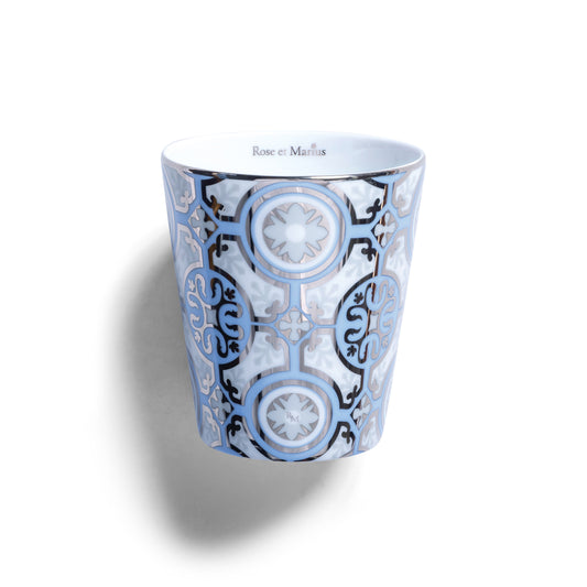 Sieste Estivale au Coeur des Champs de Lavande des Alpilles | Casteu Bleu Ciel Vessel | Precious Scented Candle | 200g | Vessel